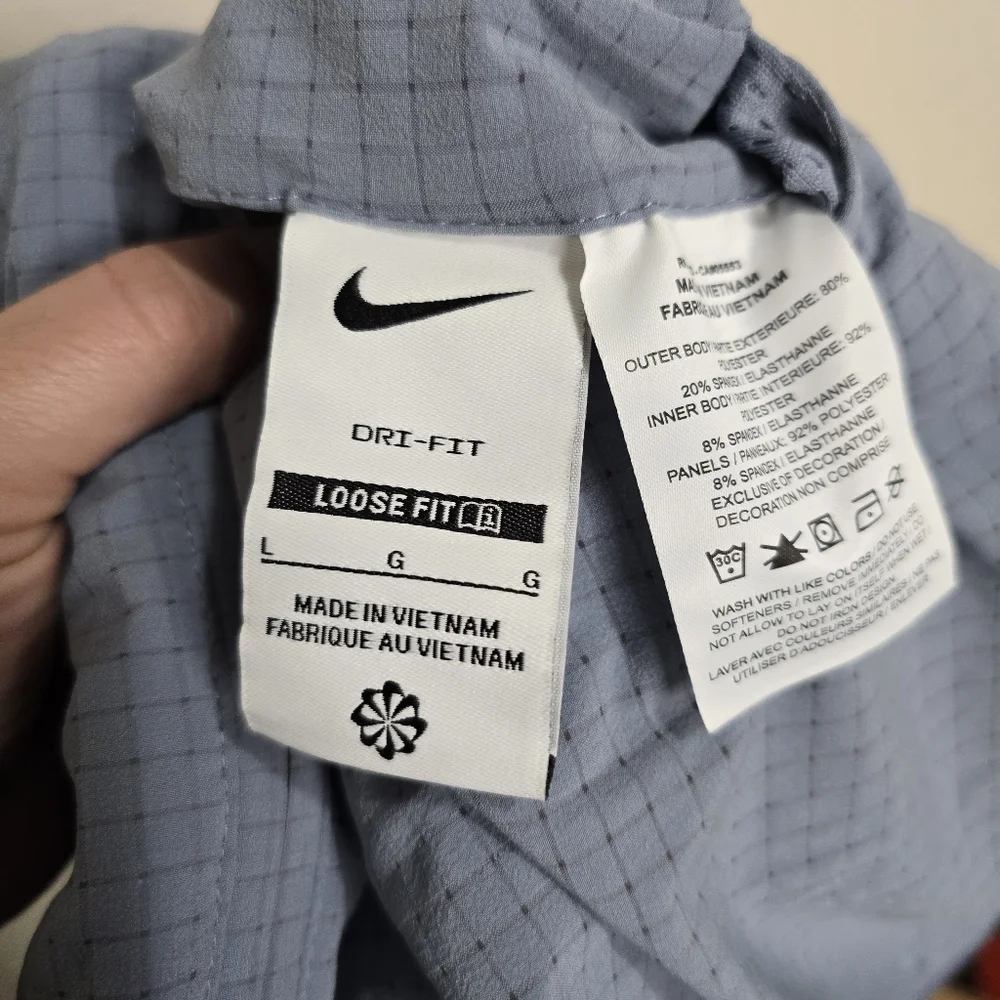 Nike Sabrina Jacket Mens Medium, Large Blue Dri-FIT Reversible Bomber FV3164-493